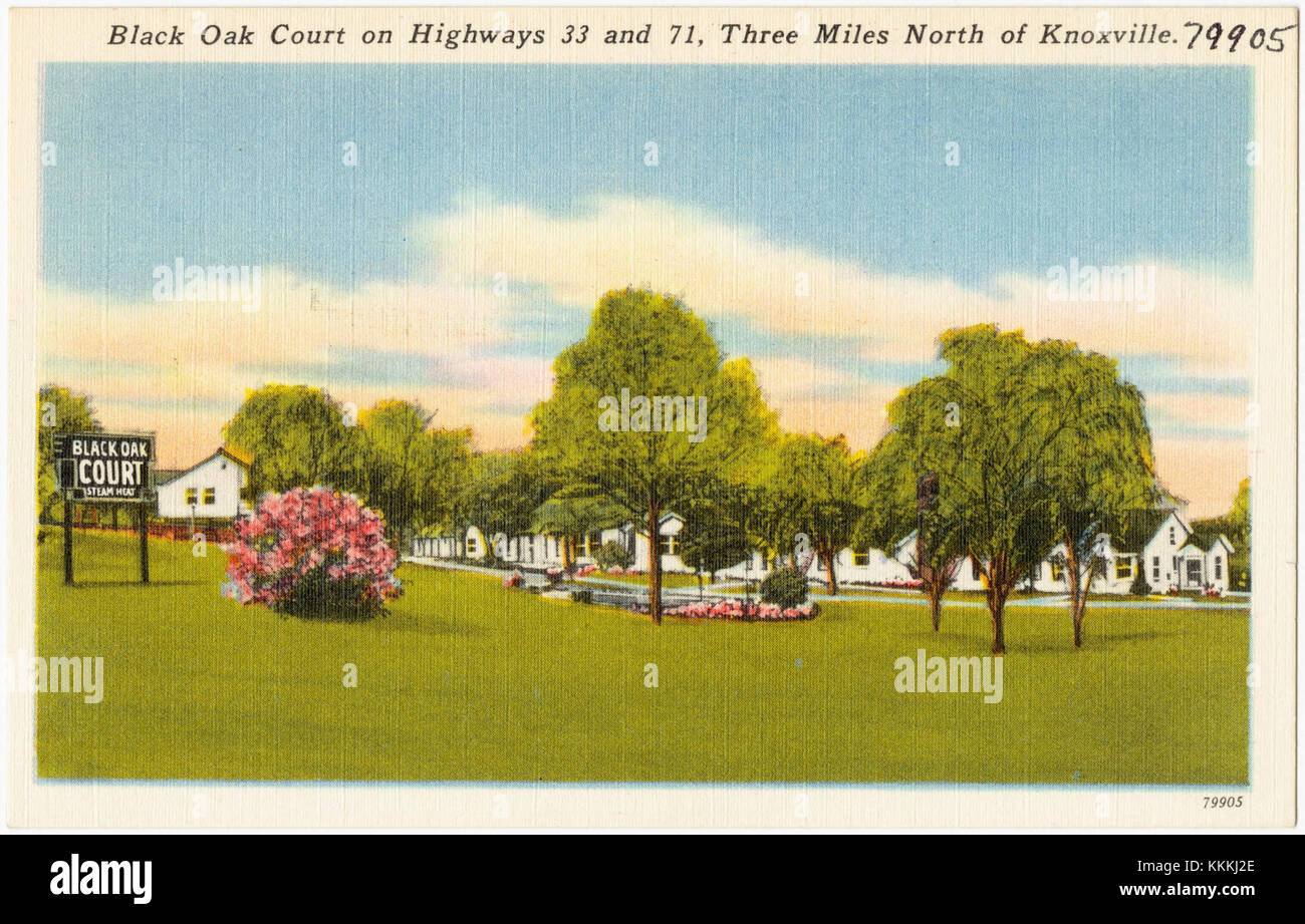 Black Oak Court on highways 33 and 71, three miles north of Knoxville