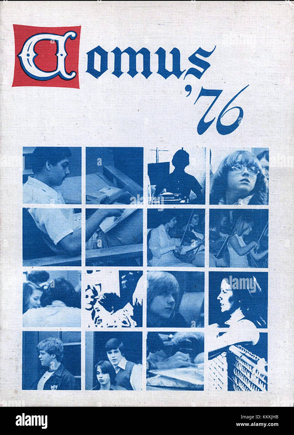 1976 William Allen High School Class Yearbook Allentown PA Stock