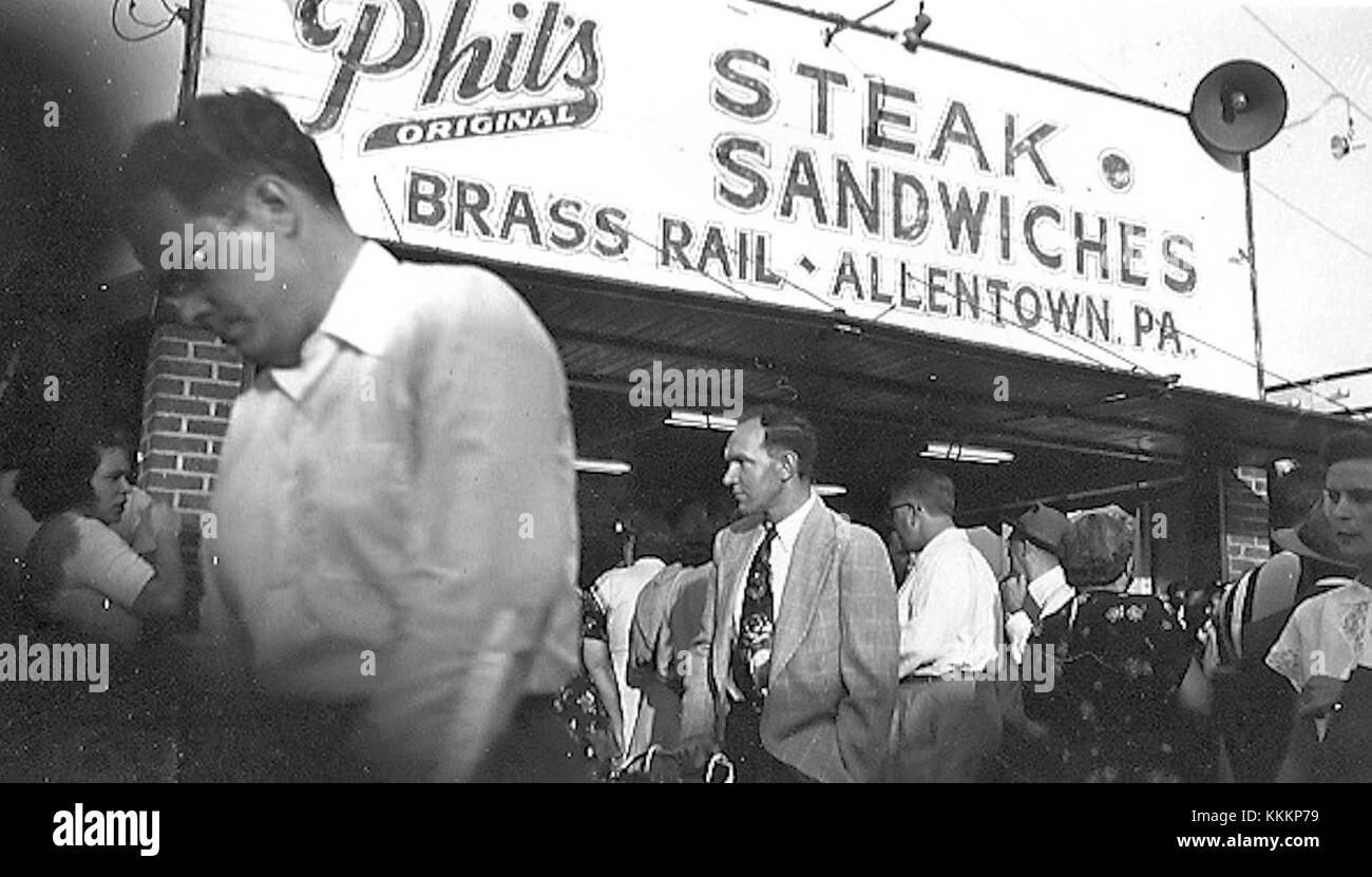 1965 Brass Rail Restaurant Allentown Fair Standt Allentown PA