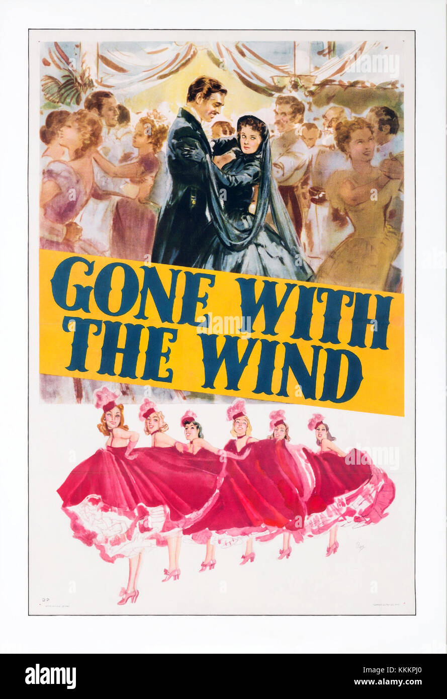 Gone With the Wind Poster 1939 Stock Photo Alamy
