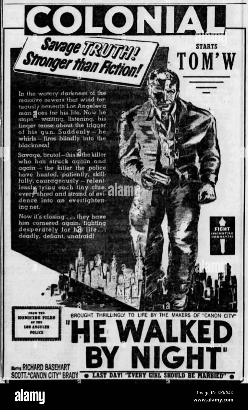 1949 Colonial Theater Ad 28 Jan MC Allentown PA Stock Photo Alamy