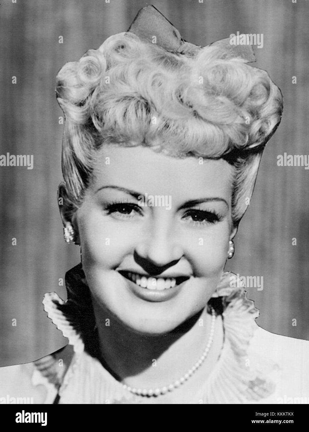 Betty Grable 1956 Stock Photo