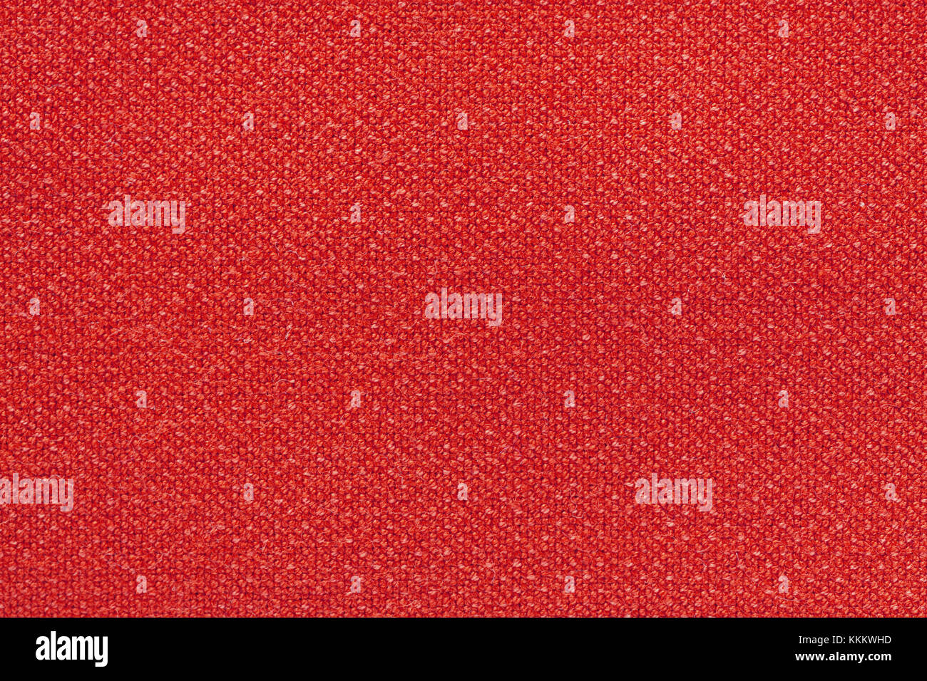 red washed carpet texture, linen canvas white texture background. Stock Photo