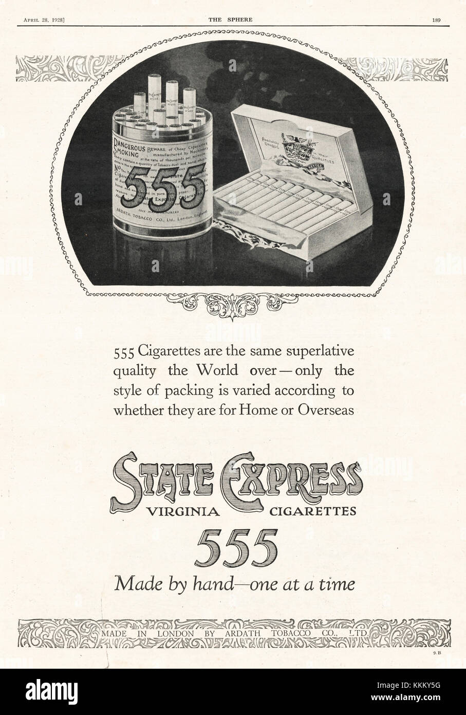 555 cigarettes 2024 made in england