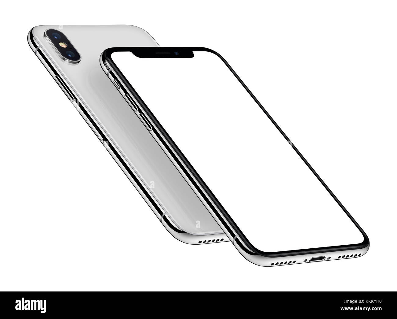 Iphone10 Cut Out Stock Images & Pictures - Alamy