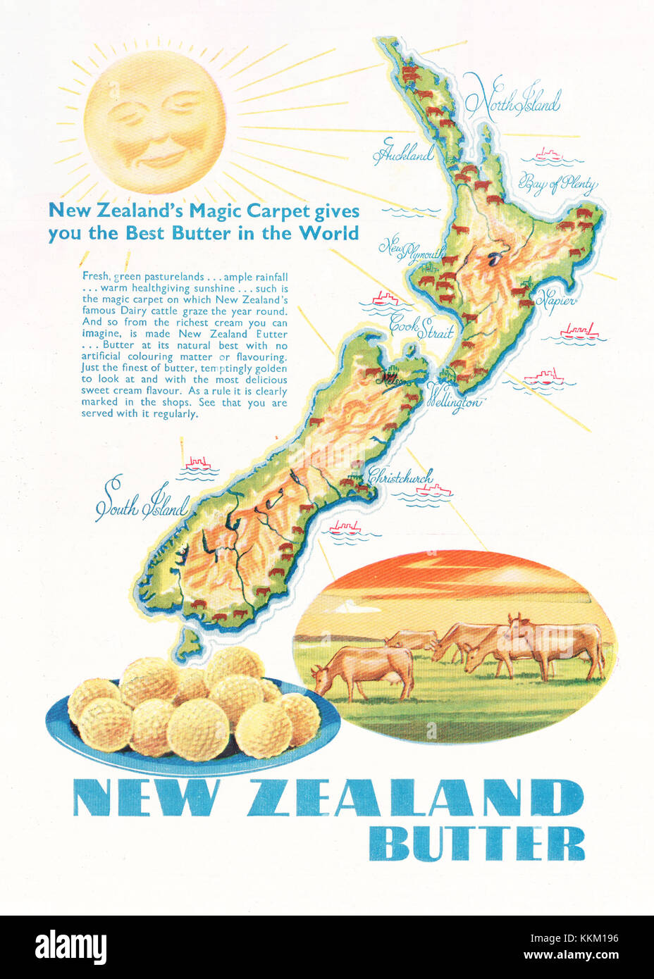 New zealand butter in uk