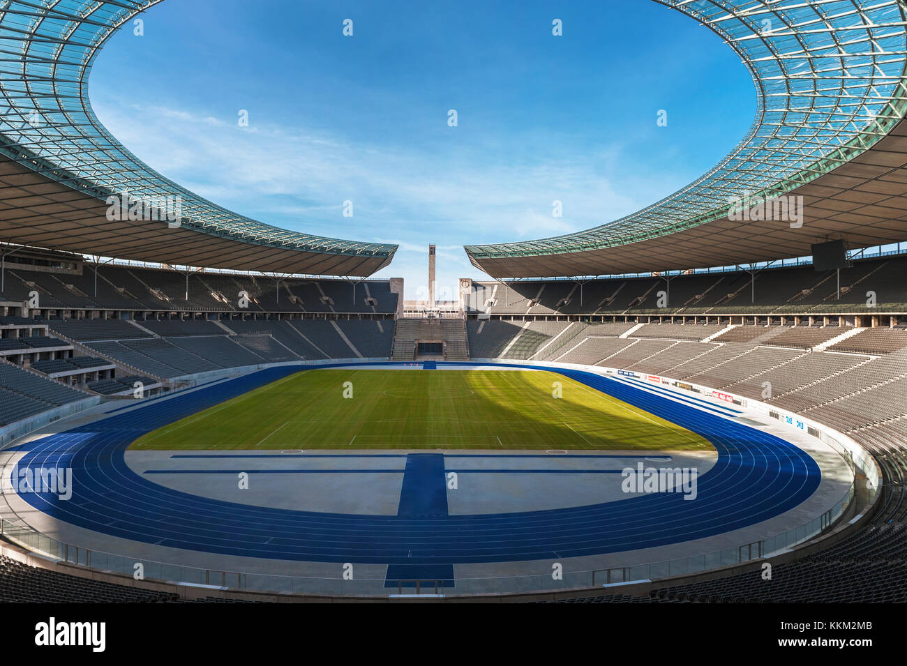 Impressive Olympic stadium of Berlin Stock Photo - Alamy
