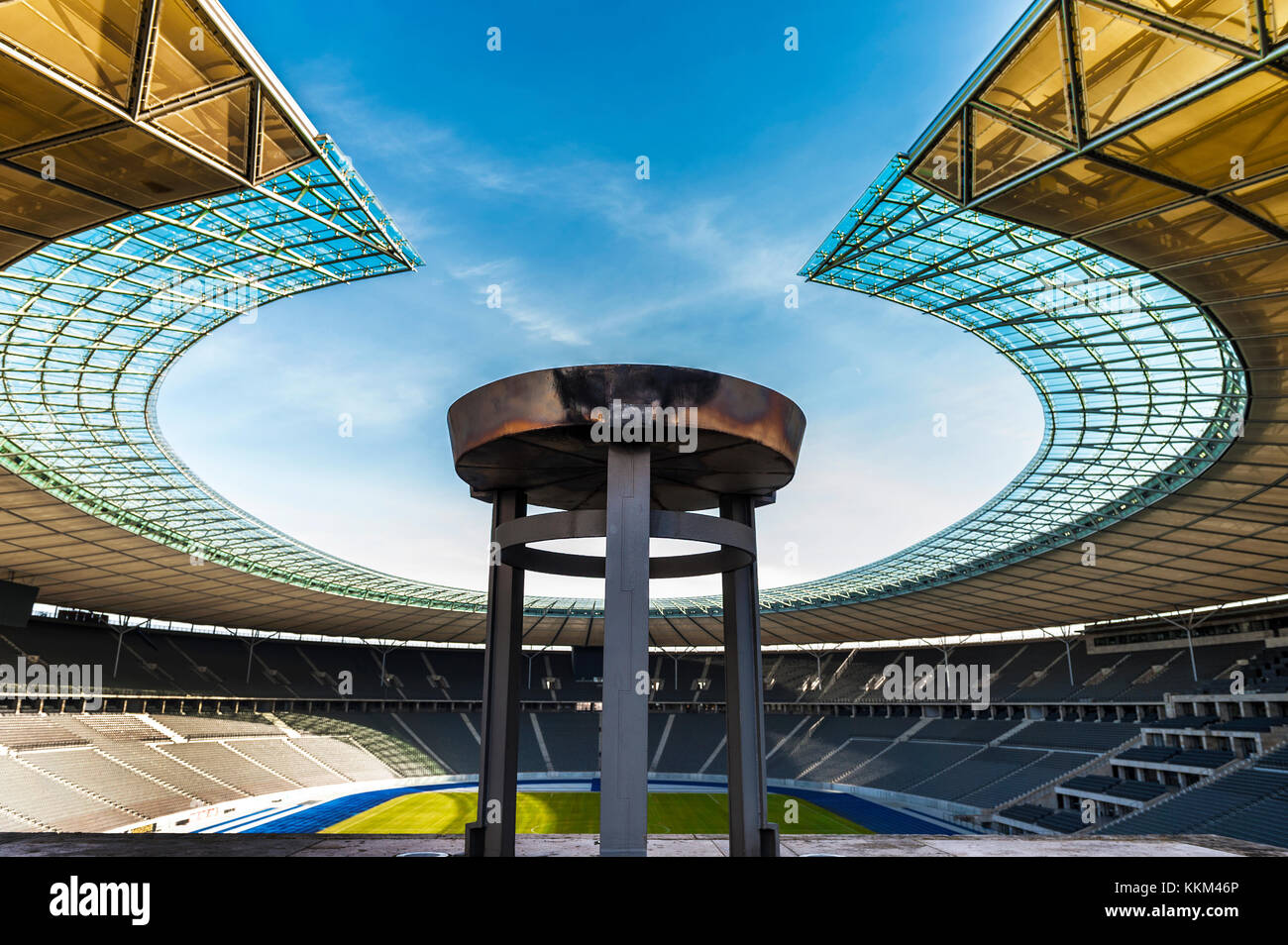 Impressive Olympic stadium of Berlin Stock Photo - Alamy