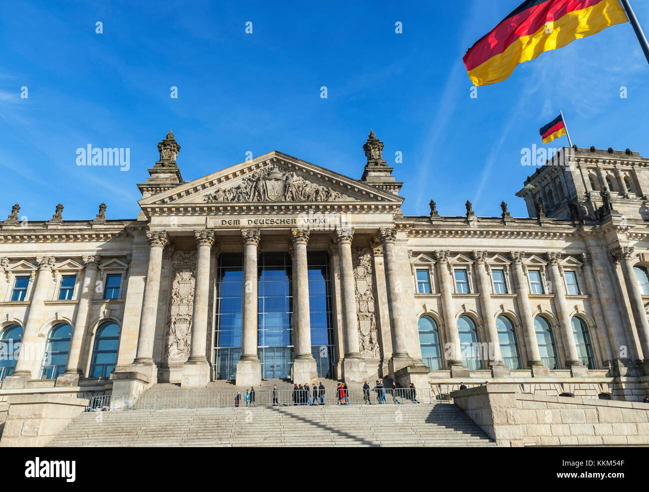 View on Bundestag building. Berlin Stock Photo - Alamy