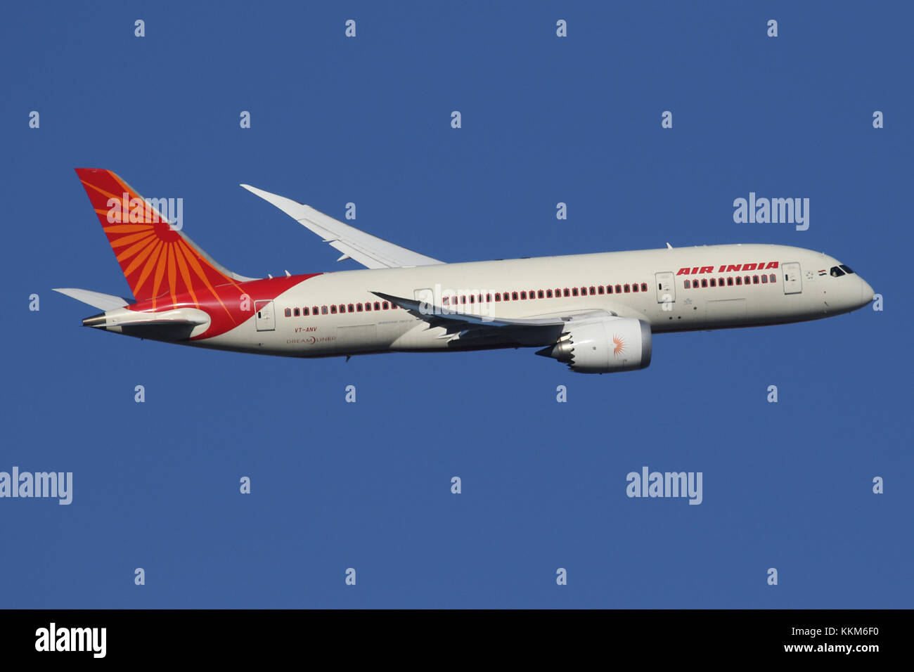 air india 787 Stock Photo