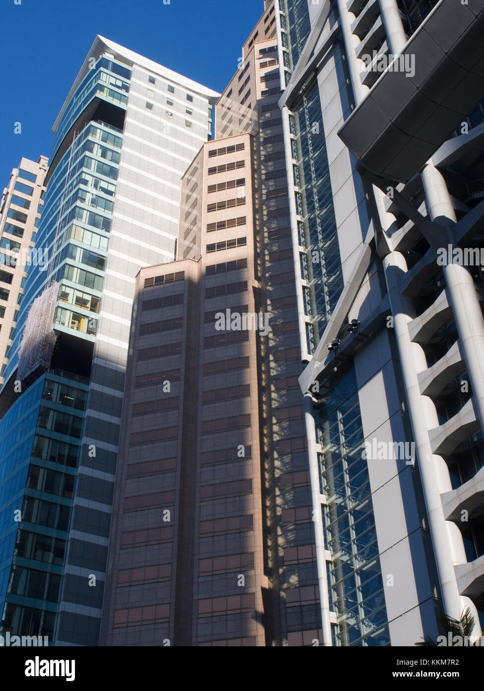 Hong Kong Office Buildings Stock Photo Alamy