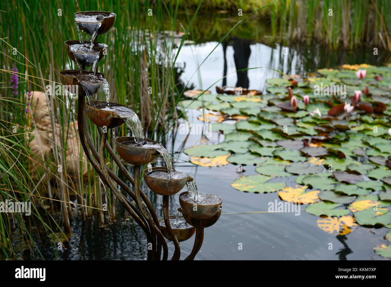 Cascading Water Feature Stock Photos & Cascading Water Feature Stock ...