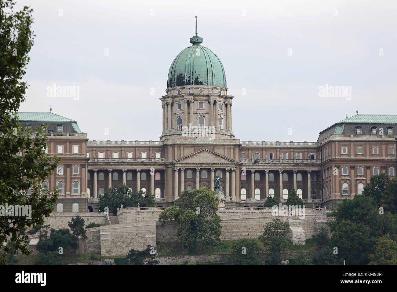 Historic Royal Buda Palace at Castle Hill in Budapest Stock Photo - Alamy
