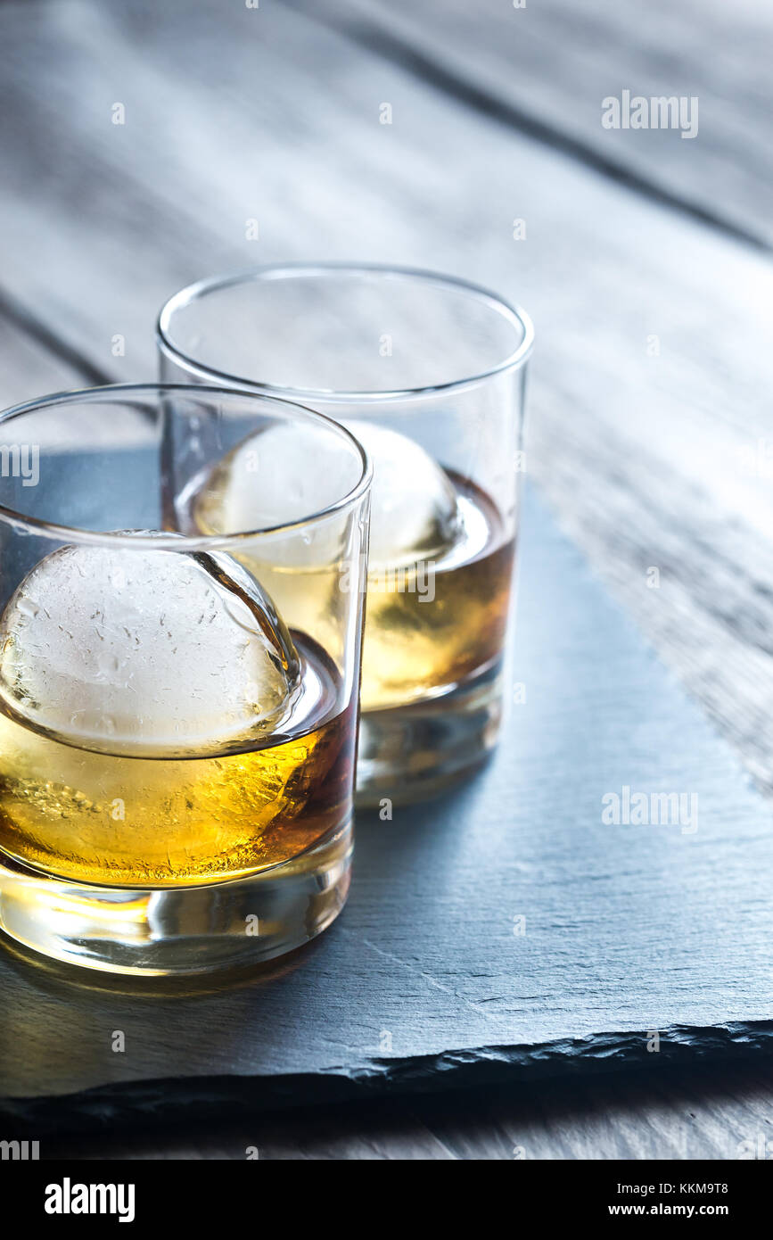 Old Fashioned Cocktails Stock Photo Alamy