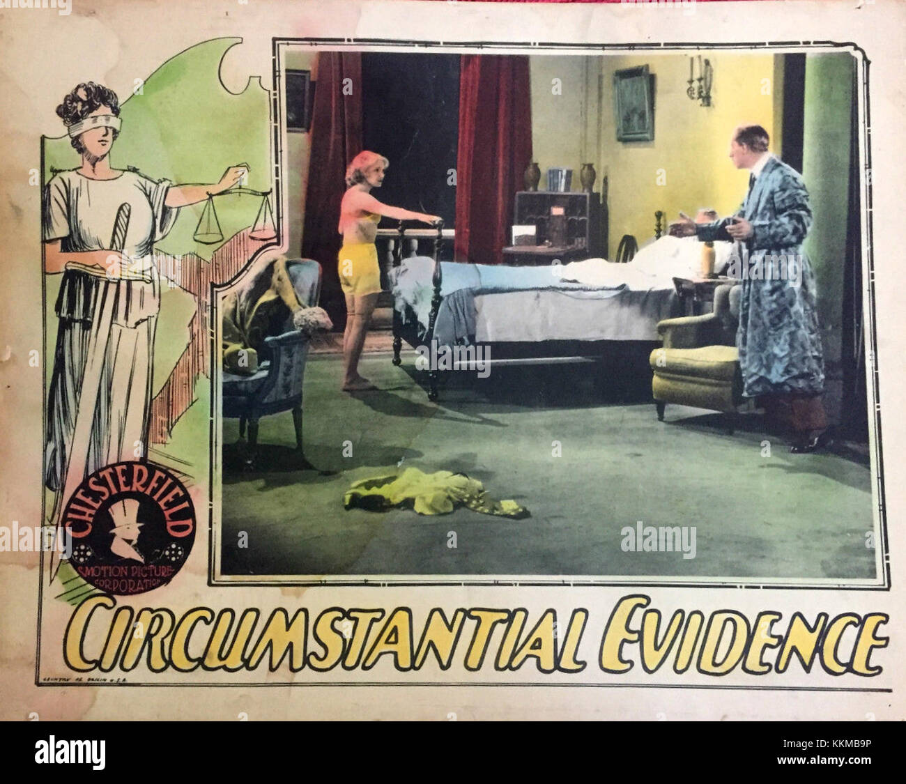 1945 movie title lobby card ‘Circumstantial Evidence’ 1945 movie title lobby card ‘Circumstantial Evidence’