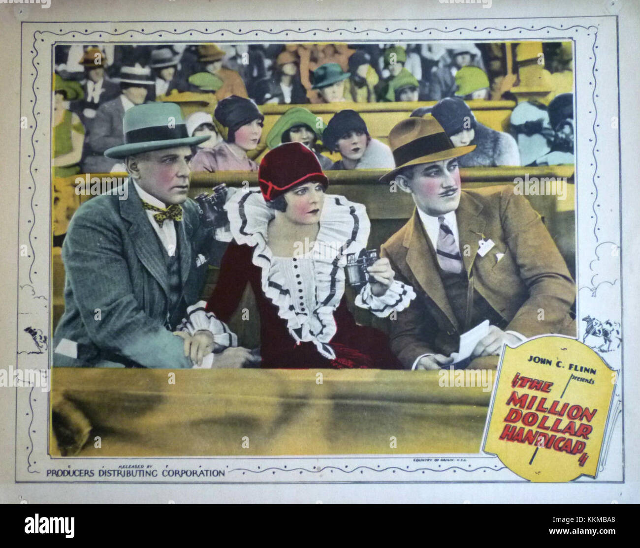 Million Dollar Handicap lobby card 2 Stock Photo Alamy