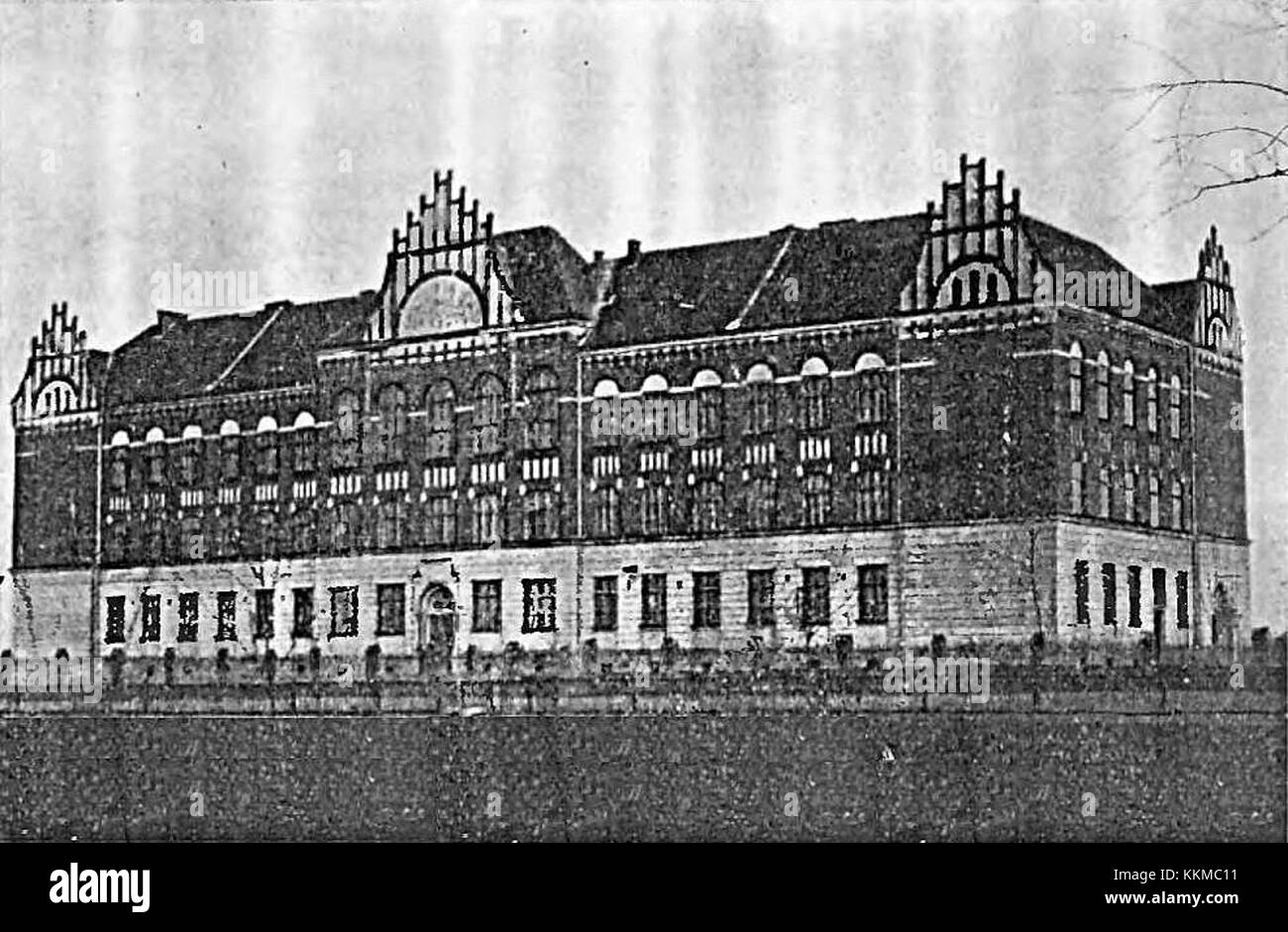 I Gimnazjum w Mielcu (-1932) Stock Photo
