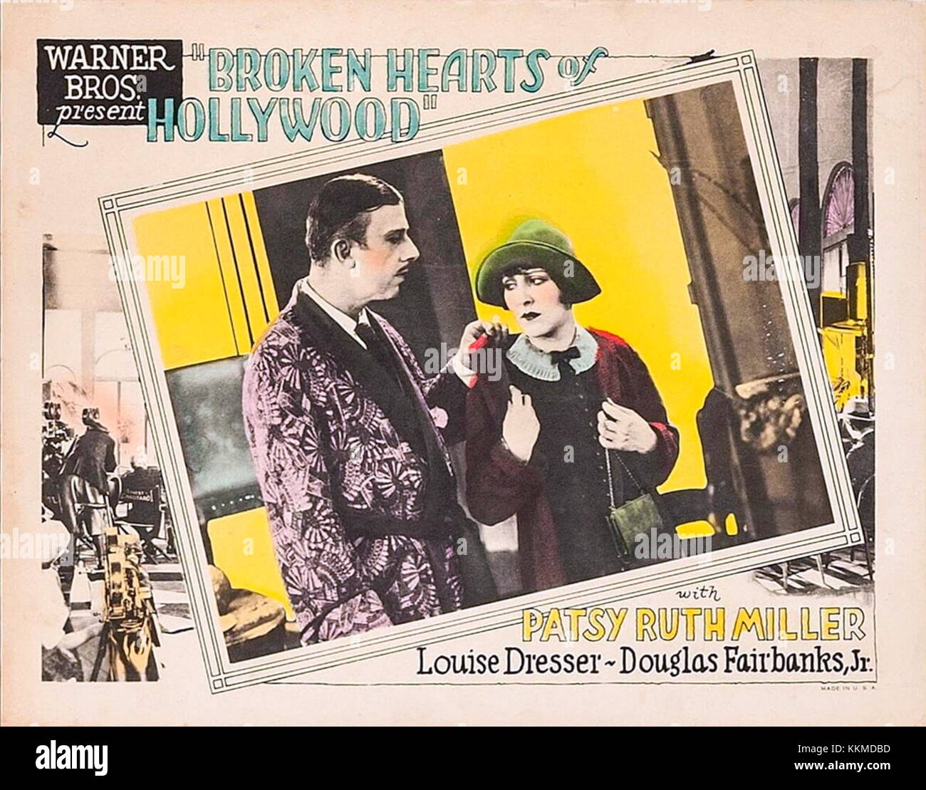 Broken Hearts of Hollywood lobby card Stock Photo Alamy