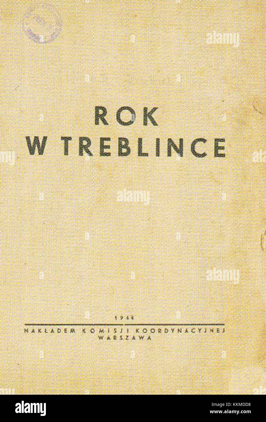 Jankiel Wiernik Rok w Treblince 1944 Stock Photo Alamy