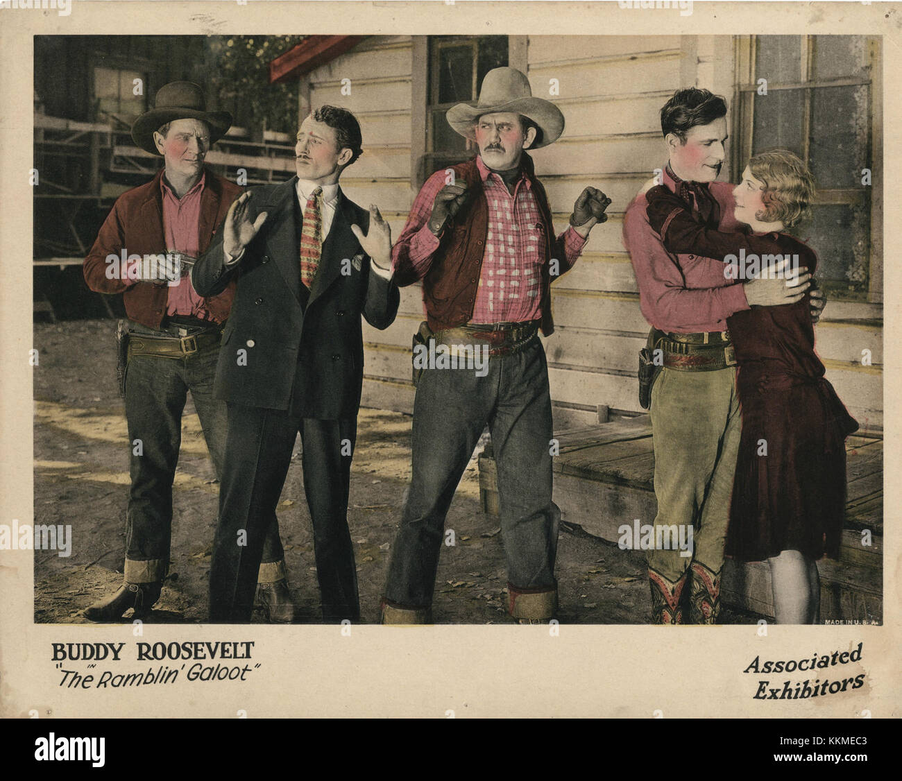 Galoot The lobby card for the film 'Ramblin Galoot' features a scene from this ...