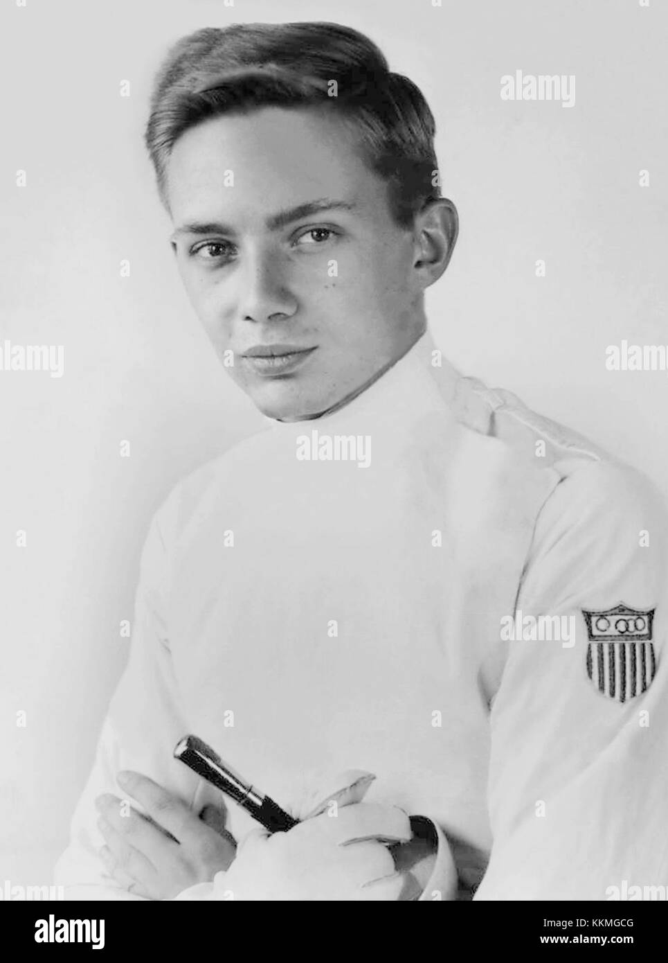 Donald Thompson fencer 1948 Stock Photo