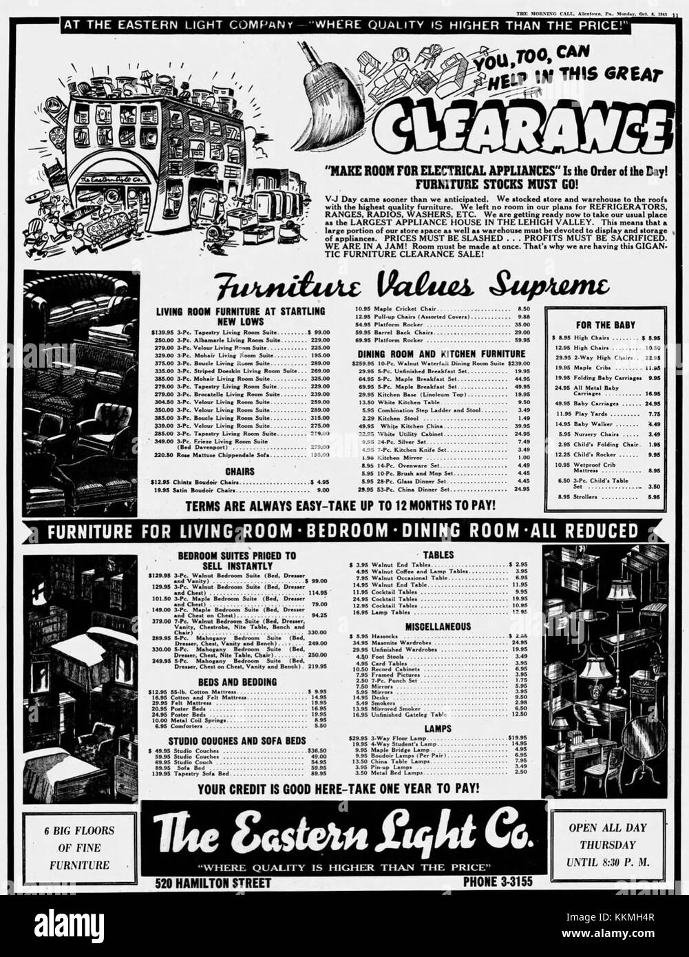 Oct 1945 hi-res stock photography and images - Alamy