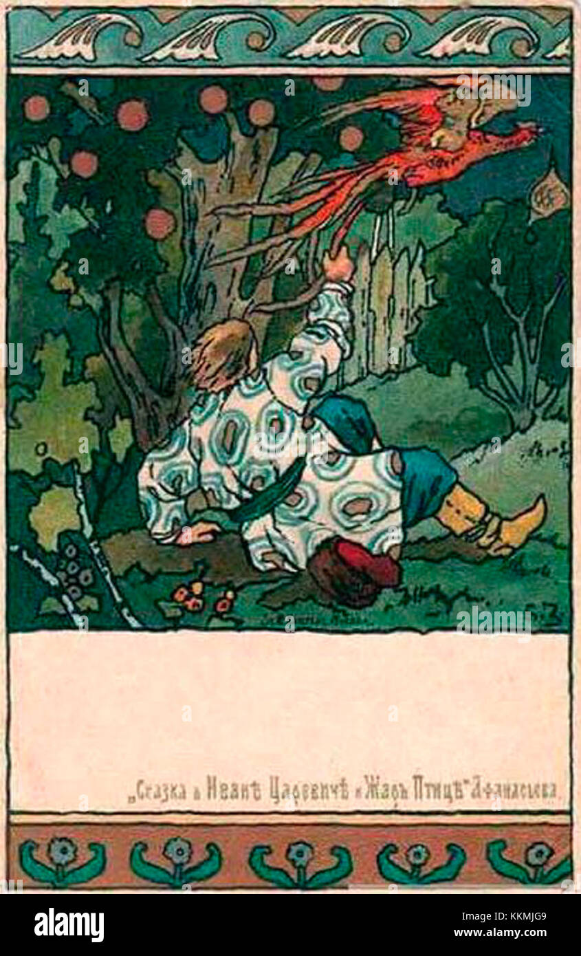 The Firebird and Other Russian Fairy Tales by Boris Zvorykin