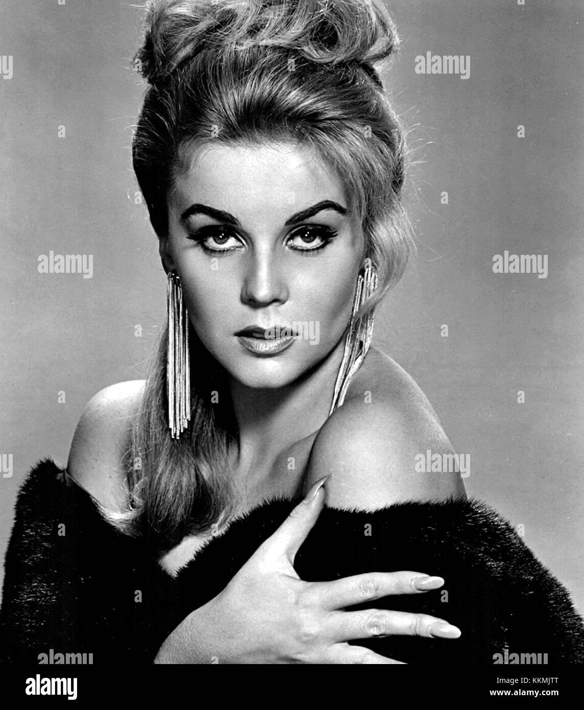 Ann-Margret is a renowned American actress and singer, known for her roles in film and television. This title likely refers to promotional material used for her publicity during her career. Stock Photo