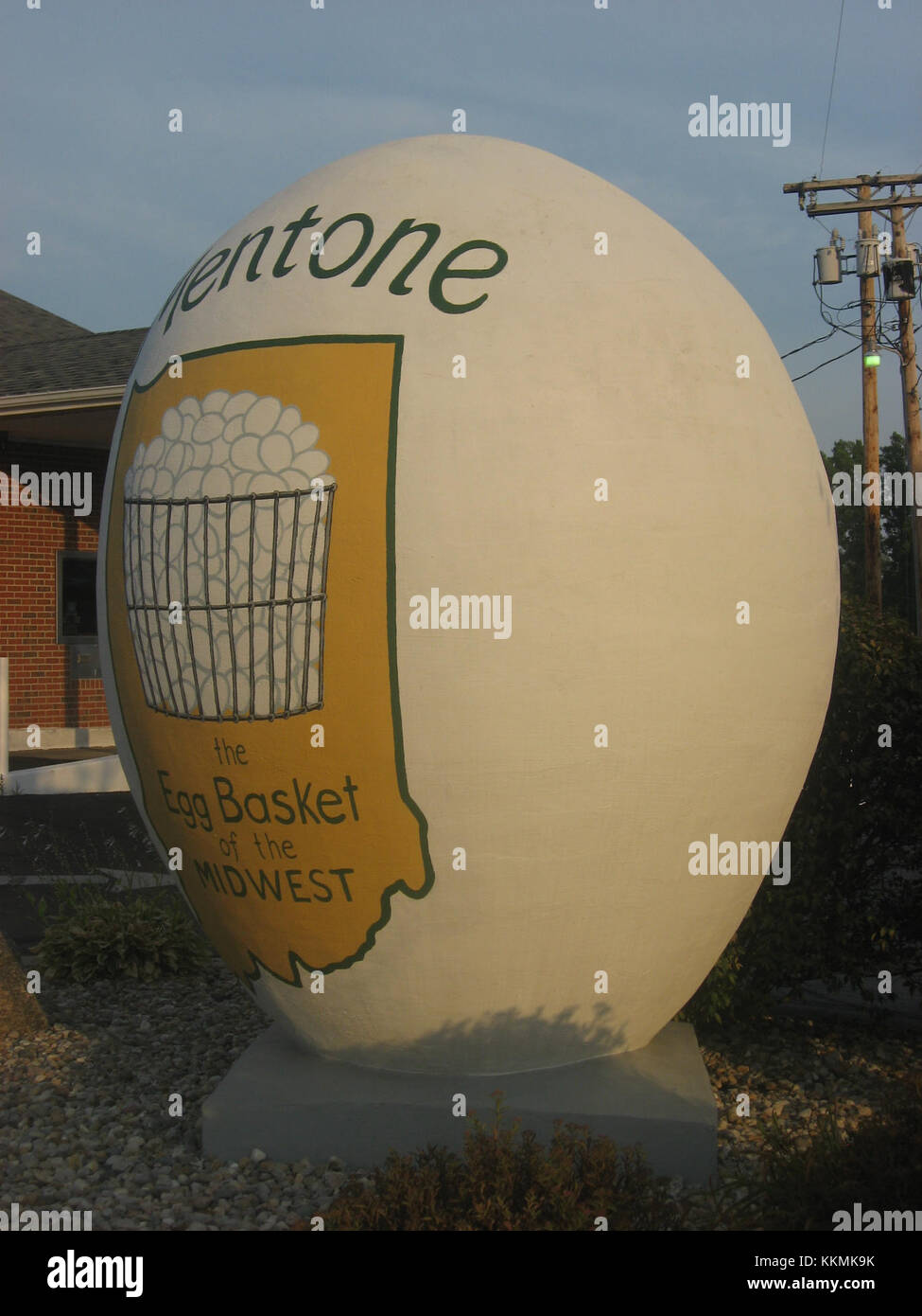 Mentone egg vertical Stock Photo Alamy