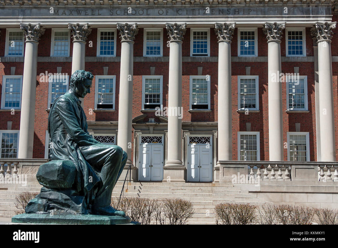 wikilovesmonuments.us Abraham Lincoln Statue and Maxwell School ...