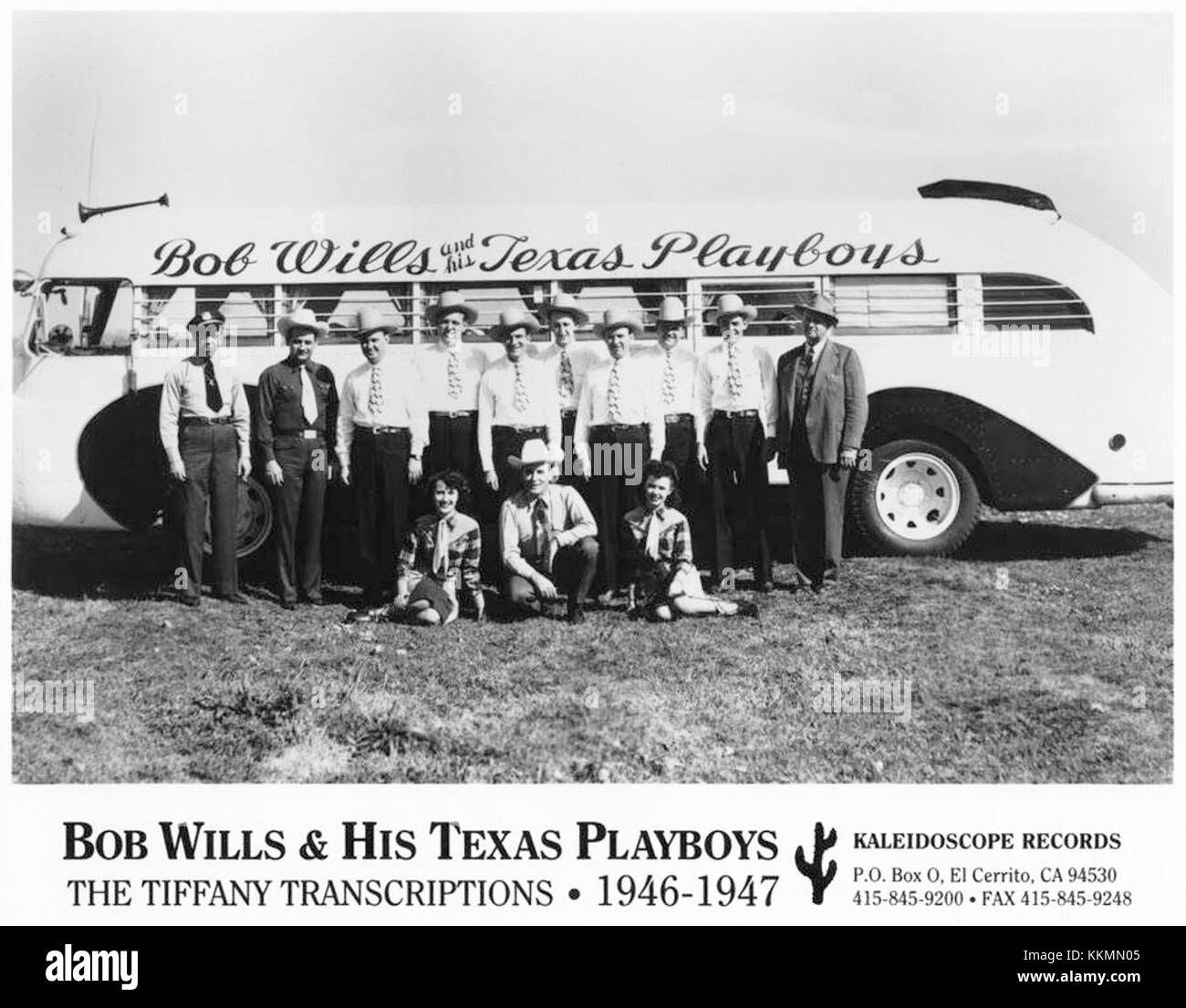 Bob Wills Texas Playboys Publicity Photo Stock Photo