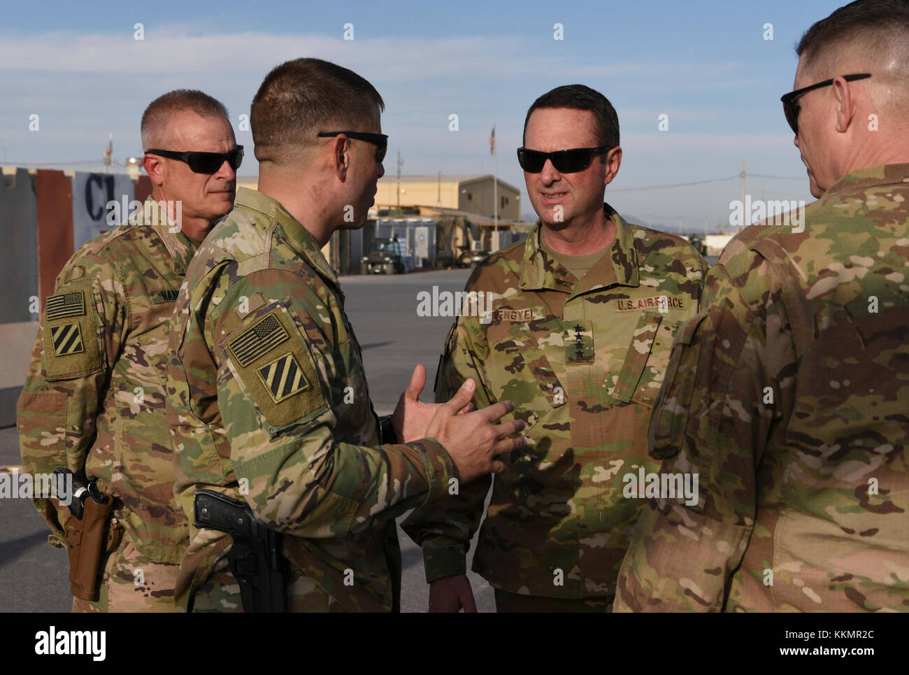 U.S. Army Soldiers with Task Force Marauder were presented with coins ...