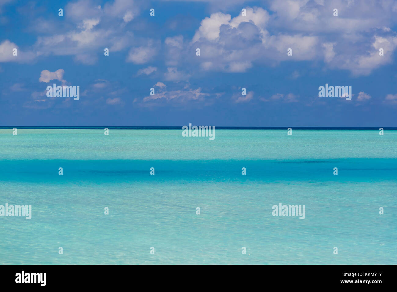 Crystal Clear Water In Maldives There Is A Contrast In The Water