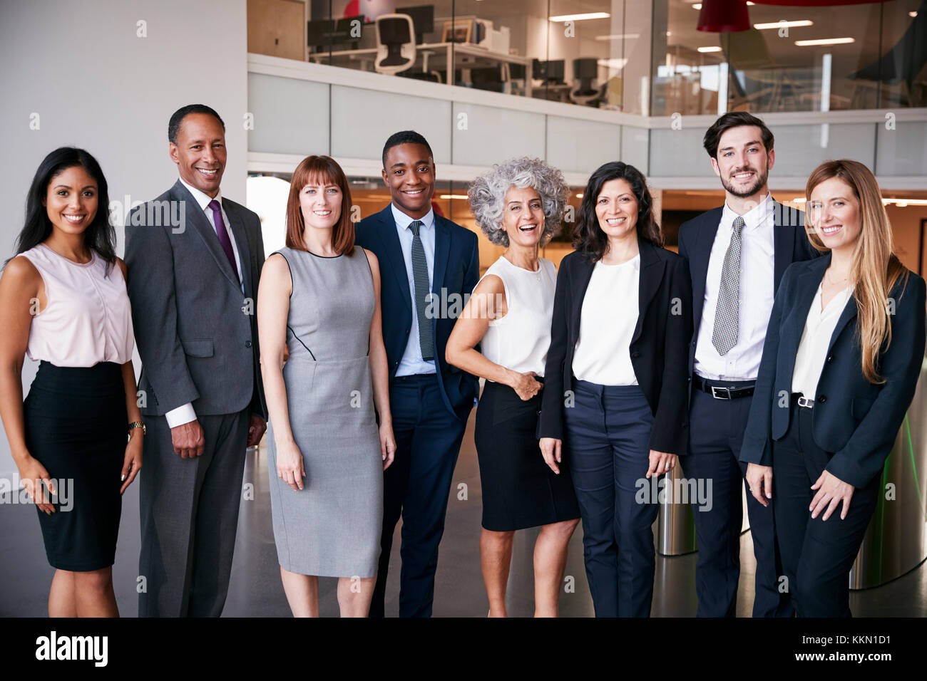 Business people celebrating in the office Stock Photo