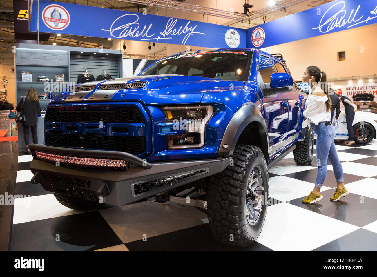 Essen Germany 1 December 2017 Raptor Von Shelby The 2017 Essen Stock Photo Alamy