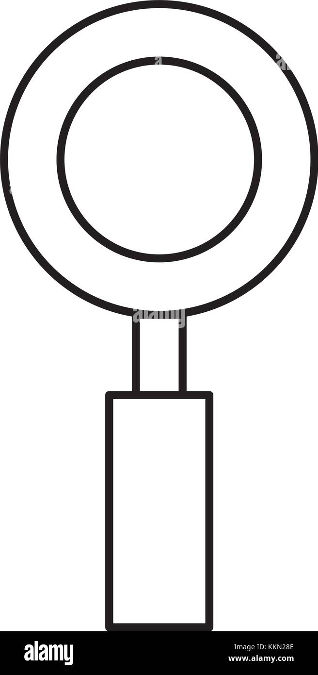 magnifying glass isolated icon vector illustration design Stock Vector ...