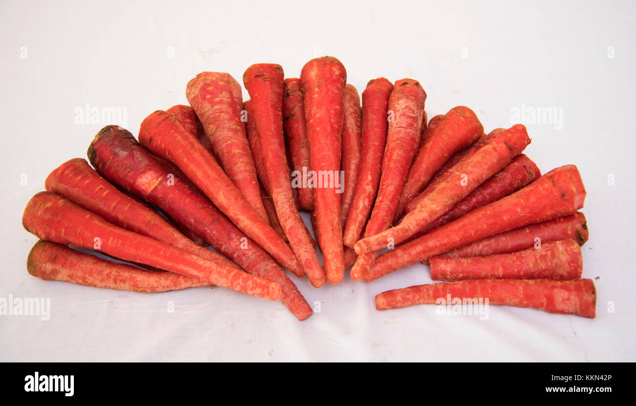 Fresh Red carrots Stock Photo Alamy