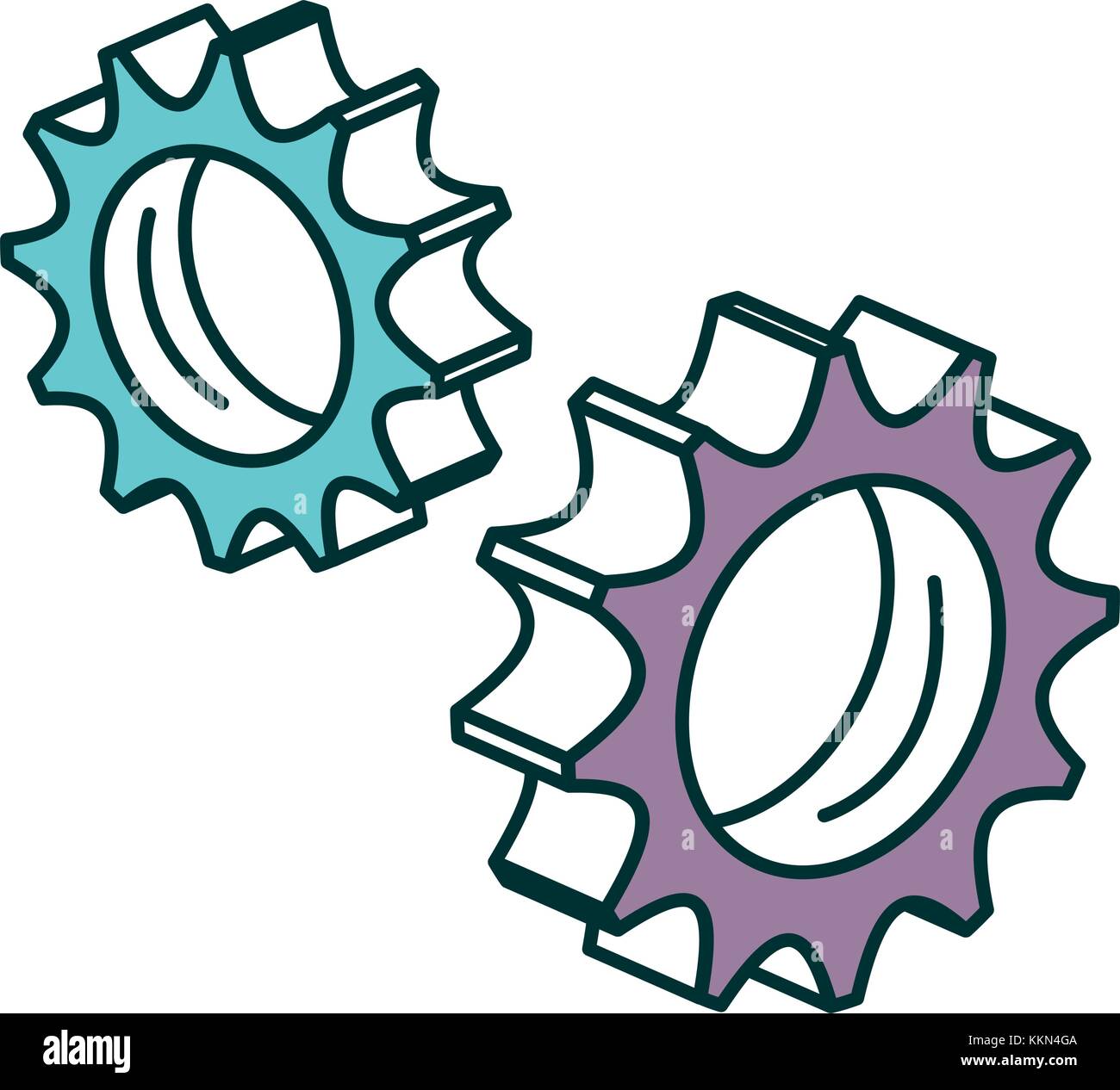 gear machine isolated icon vector illustration design Stock Vector ...
