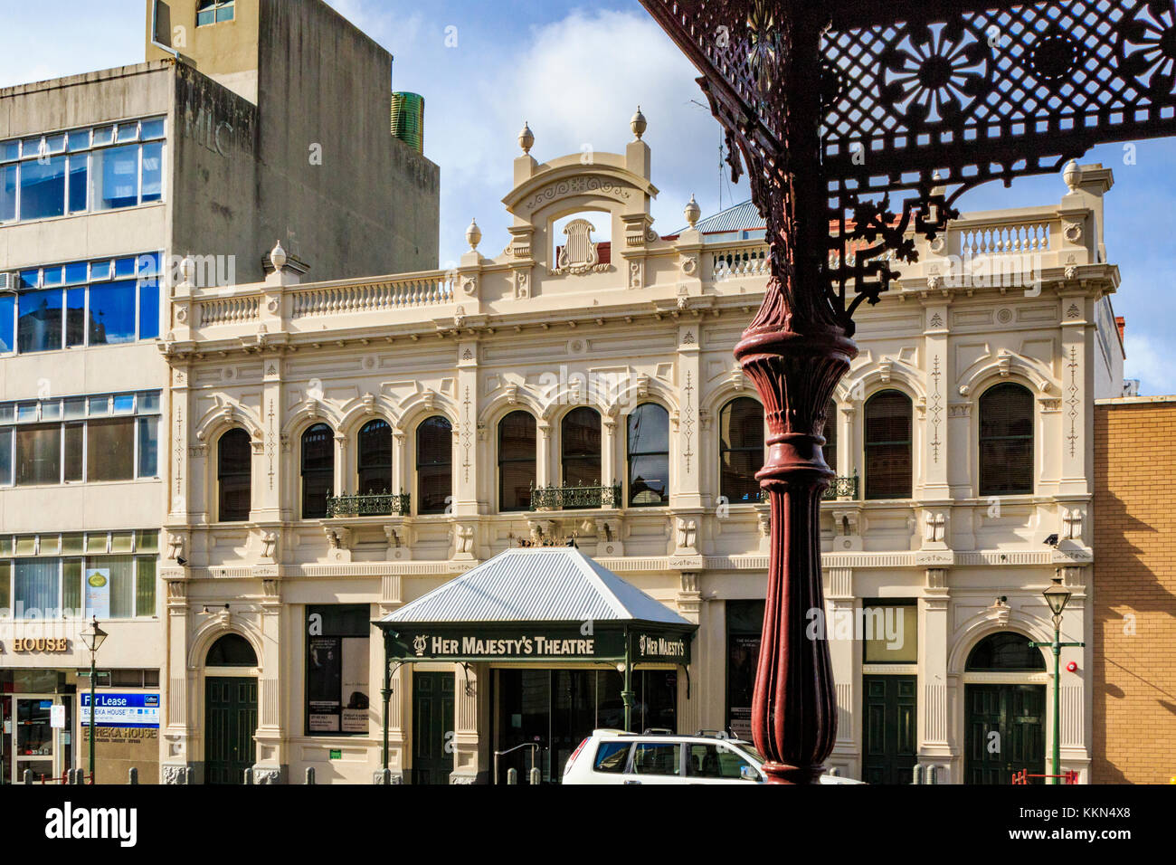 Australia, Ballarat, Cast Iron Lacework, Lydiard Street, Victoria ...