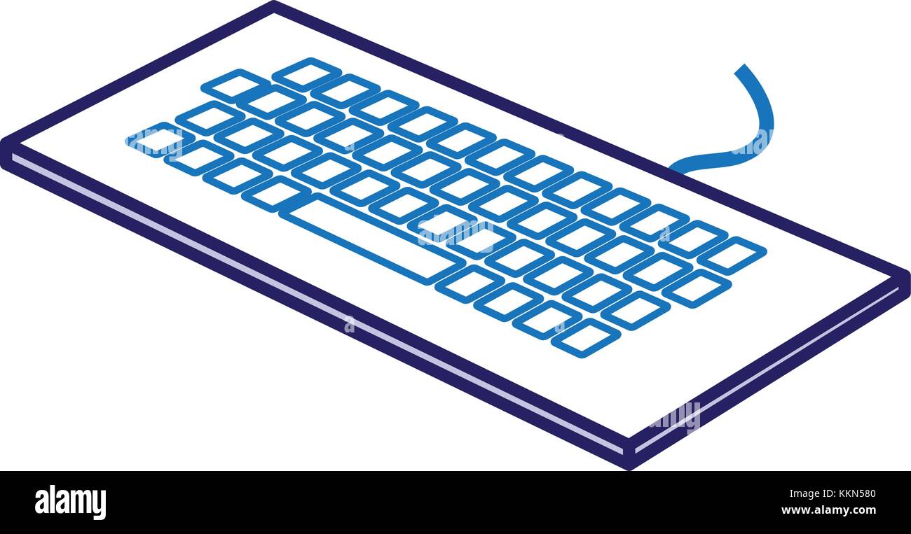 Isometric enter key keyboard hi-res stock photography and images - Alamy