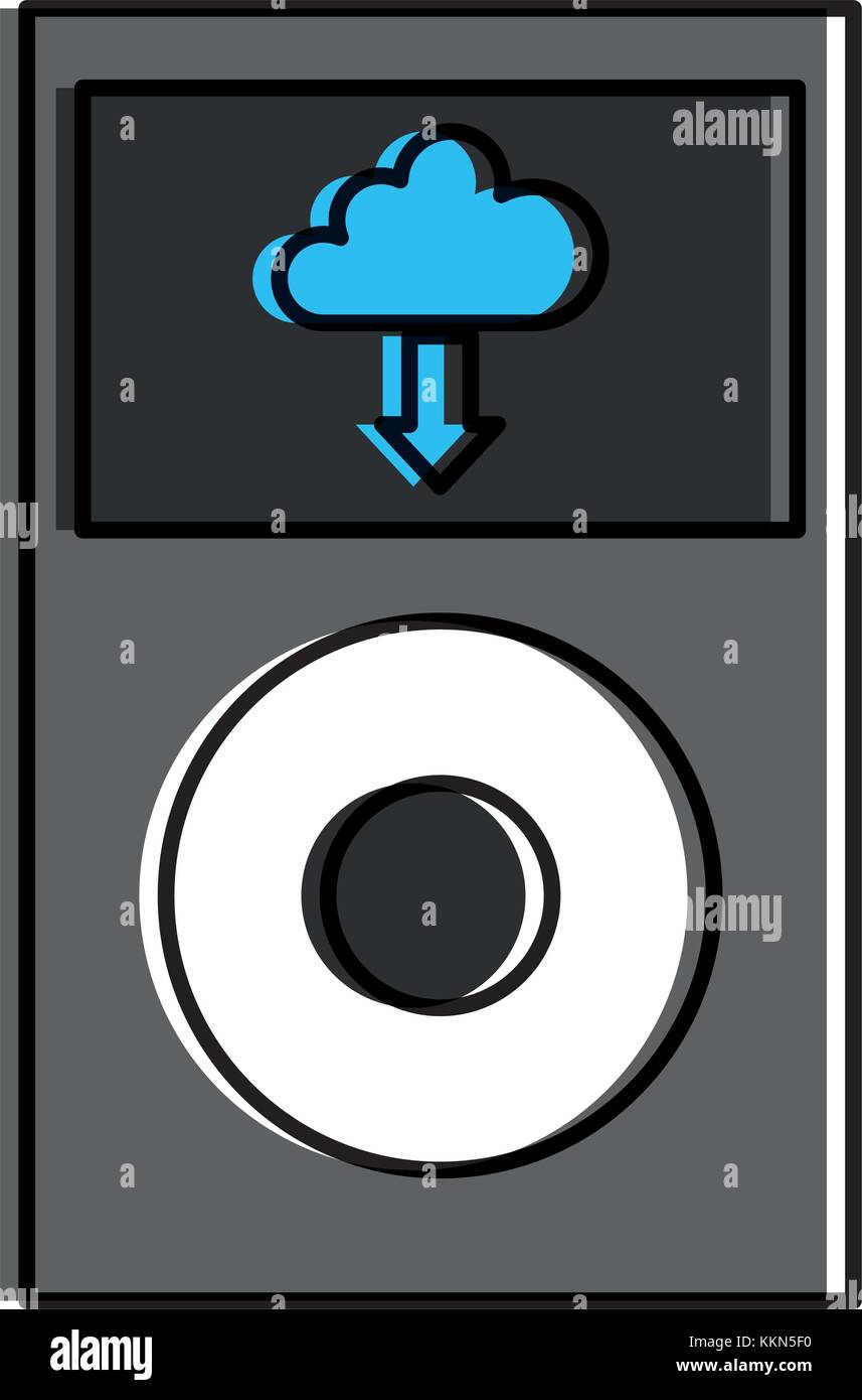 mp3 player music device Stock Vector Image & Art - Alamy