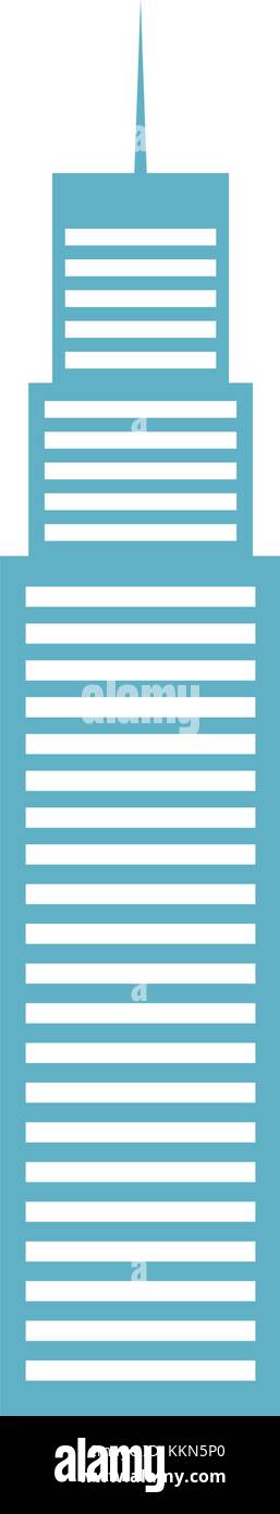 skyscraper building isolated icon vector illustration design Stock ...