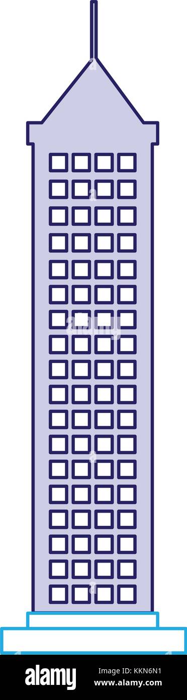 skyscraper building isolated icon Stock Vector Image & Art - Alamy