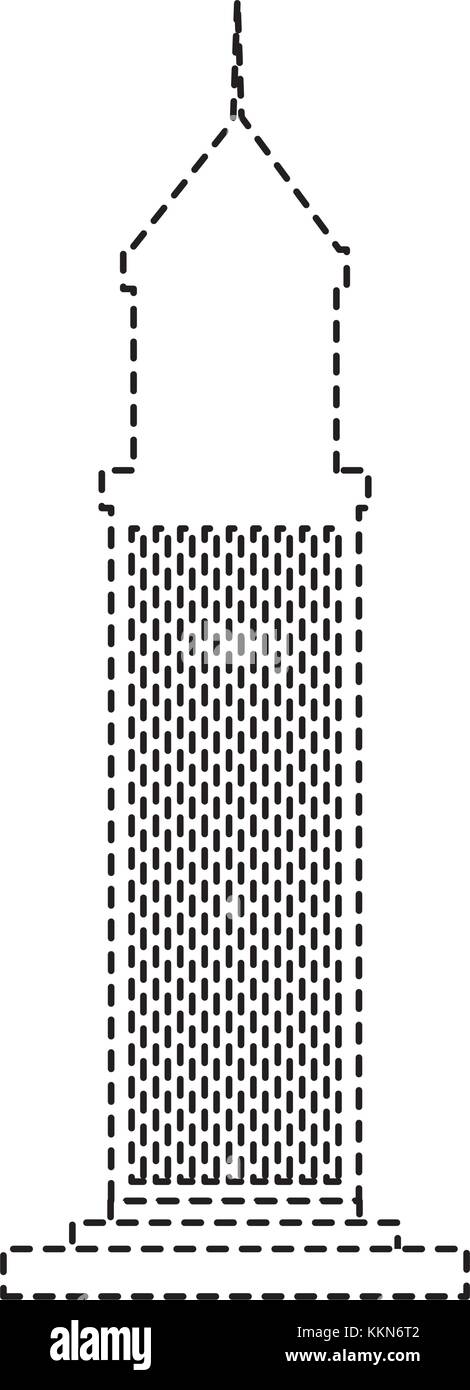 skyscraper building isolated icon Stock Vector Image & Art - Alamy