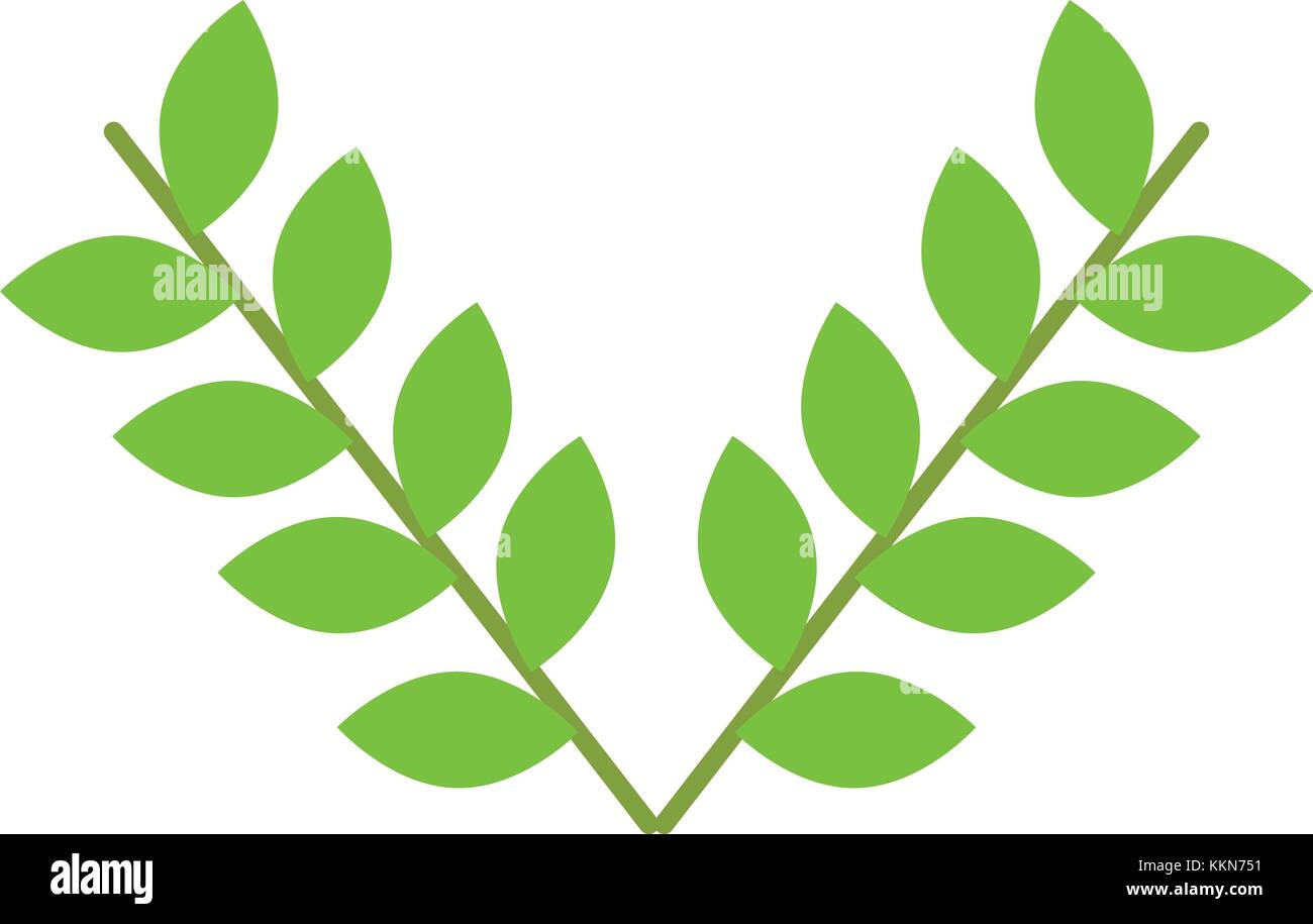 leafs crown isolated icon Stock Vector Image & Art - Alamy