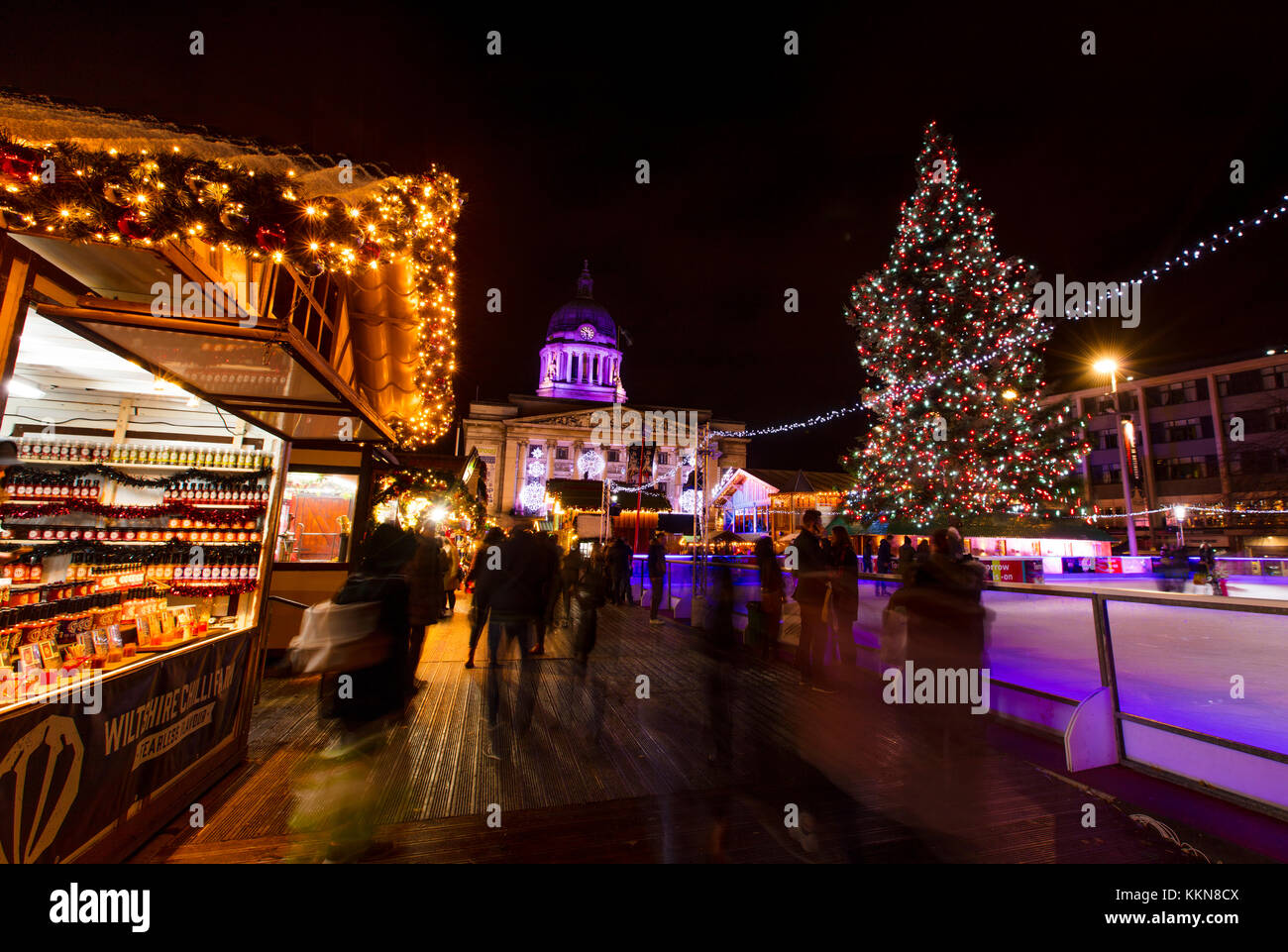 Nottingham Christmas Market High Resolution Stock Photography And Images Alamy