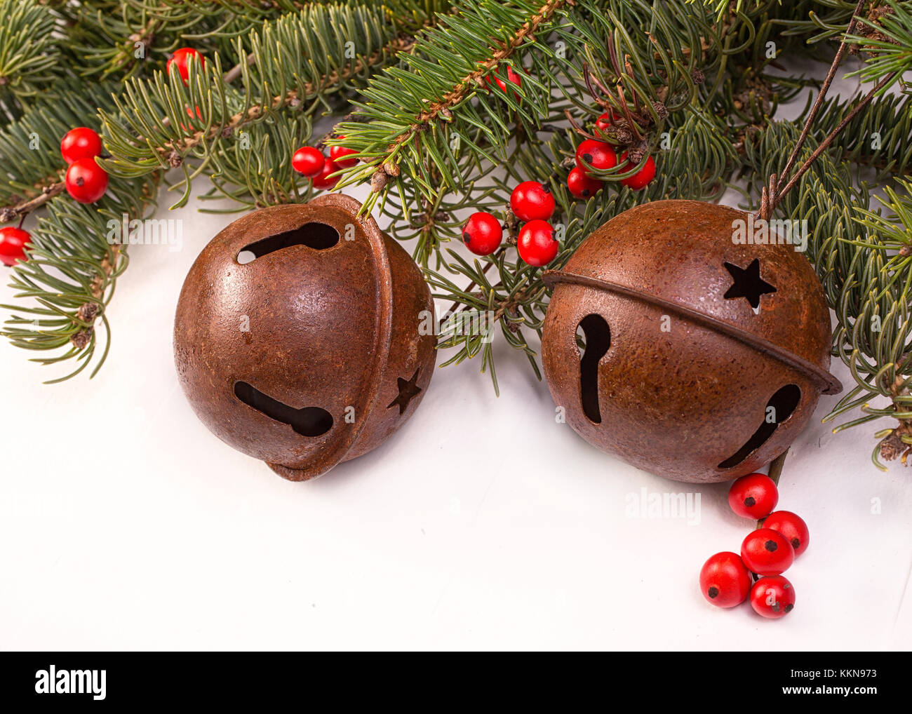 Vintage christmas decorations hi-res stock photography and images - Alamy