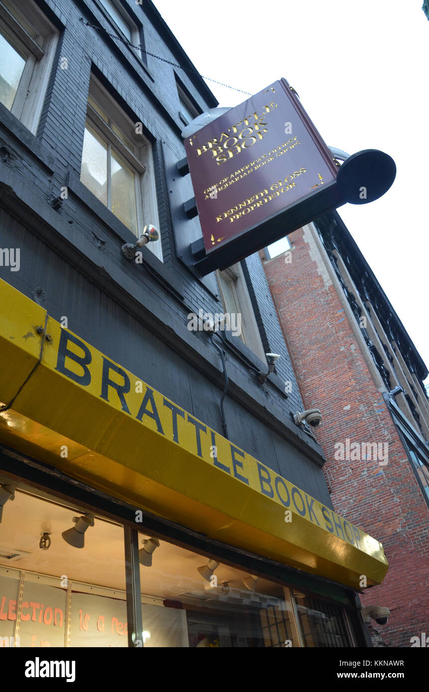 Boston brattle book shop hires stock photography and images Alamy
