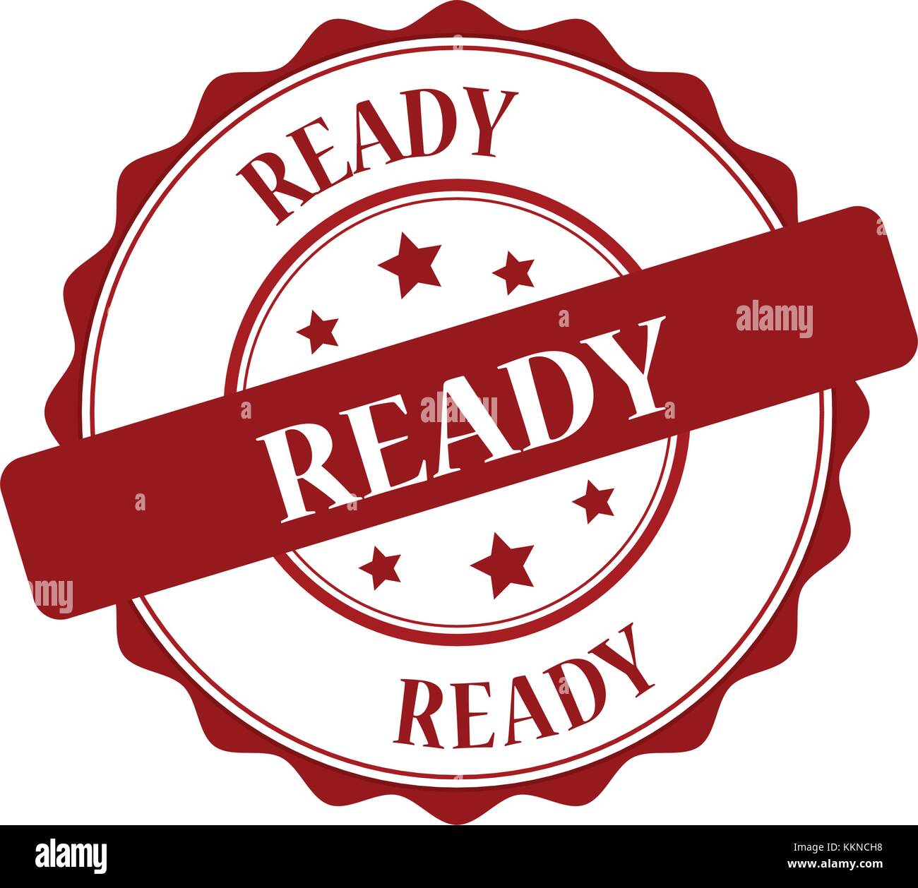 Ready stamp Stock Vector Images Alamy