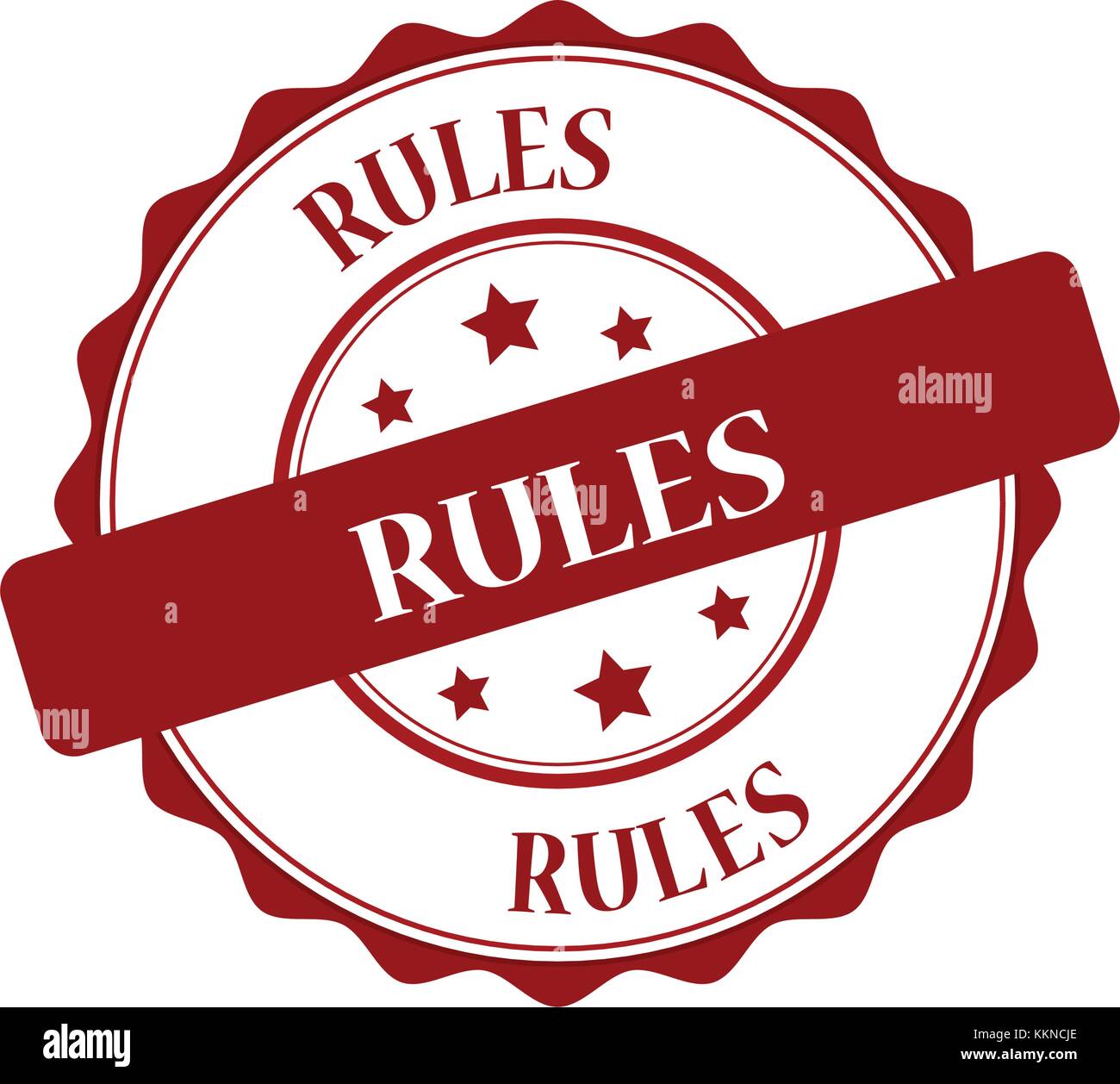 Rules stamp illustration Stock Vector Image & Art Alamy